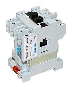 РЭП34-24-11 УХЛ4 Б, 220В/50Гц, 10А, 2з+4р, IP20,  реле электромагнитное промежуточное  (ЭТ)