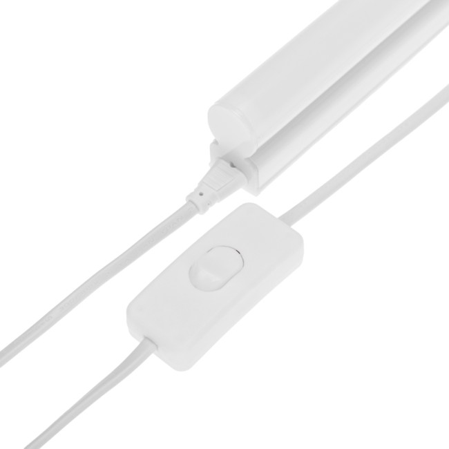 Светильник линейный T5 IP20 16Вт IP20 4000K нейтральный свет 1179мм с выключателем и соединителем REXANT Светильник линейный T5 IP20 16Вт IP20 4000K нейтральный свет 1179мм с выключателем и соединителем REXANT