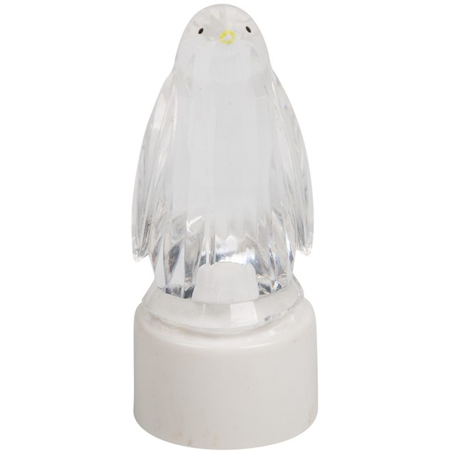 Фигура светодиодная на подставке Пингвин Кристалл, RGB Фигура светодиодная на подставке Пингвин Кристалл, RGB