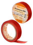 Изолента ПВХ 0,13х15мм Красная 5м TDM Изолента ПВХ 0,13х15мм Красная 5м TDM