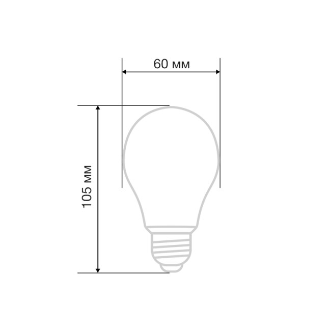 Лампа филаментная Груша A60 11,5Вт 1380Лм 2700K E27 прозрачная колба REXANT Лампа филаментная Груша A60 11,5Вт 1380Лм 2700K E27 прозрачная колба REXANT