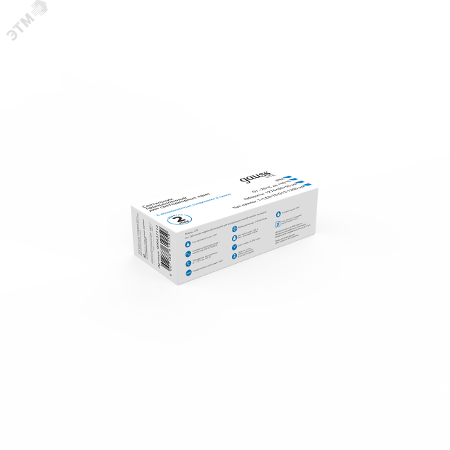 Светильник влагозащитный ДСП для светодиодных ламп СПП Т8 G13 1х1200 мм 1276х60х55 мм IP65 LITE Gauss