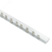 Шина соединительная типа PIN трехфазная 100А 36х27мм Шина соединительная типа PIN трехфазная 100А 36х27мм