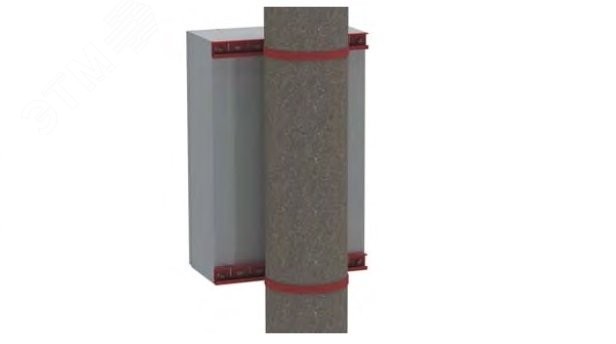 CE/RAM box Комплект крепления шкафов к столбу (ширина 400 мм) CE/RAM box Комплект крепления шкафов к столбу (ширина 400 мм)