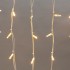Гирлянда светодиодная Бахрома (Айсикл), 5х0,7м, 152 LED ТЕПЛЫЙ БЕЛЫЙ, белый КАУЧУК 2,3мм, IP67, постоянное свечение, 230В NEON-NIGHT (нужен шнур питания 315-001)