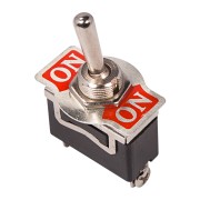 Тумблер 250V 15А (3c) ON-(ON) однополюсной (KN-112) REXANT Тумблер 250V 15А (3c) ON-(ON) однополюсной (KN-112) REXANT