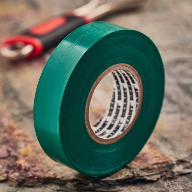 Изолента ПВХ профессиональная 0,18х19 мм х 20 м, зеленая (10 шт/уп) REXANT Изолента ПВХ профессиональная 0,18х19 мм х 20 м, зеленая (10 шт/уп) REXANT