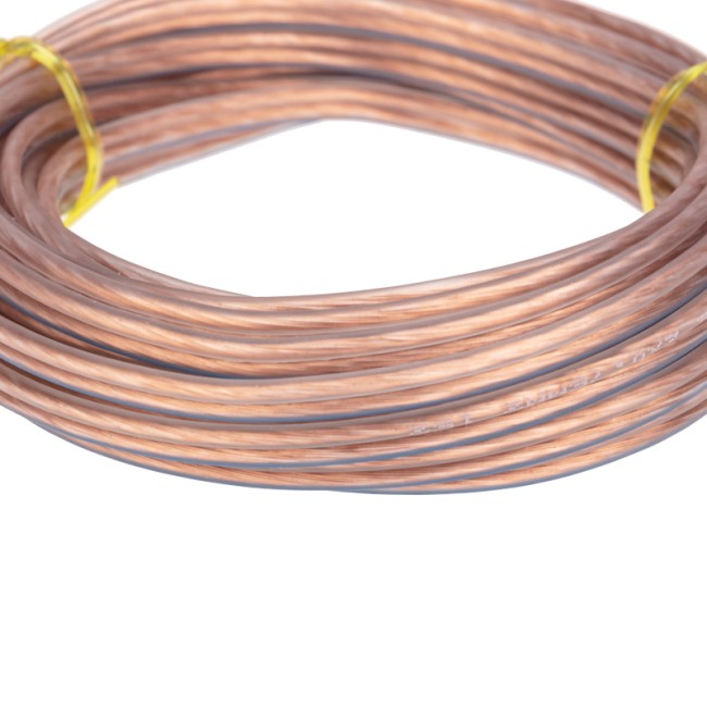 Кабель акустический 2х0,75мм², прозрачный BLUELINE, мини-бухта 5м REXANT Кабель акустический 2х0,75мм², прозрачный BLUELINE, мини-бухта 5м REXANT