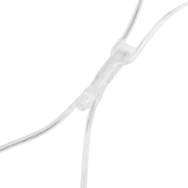 Гирлянда Сеть 2х1,5м, свечение с динамикой, прозрачный ПВХ, 288 LED, 230 В, цвет: Белый (шнур питания в комплекте)