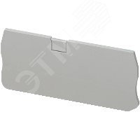 Крышка торцевая 2.2мм 4 точки присоединения для пружинных клемм NSYTRR24/NSYTRR23SC/NSYTRP24