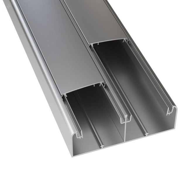 Кабель-канал 140х50 с двумя крышками алюминий IN-Liner AERO Кабель-канал 140х50 с двумя крышками алюминий IN-Liner AERO