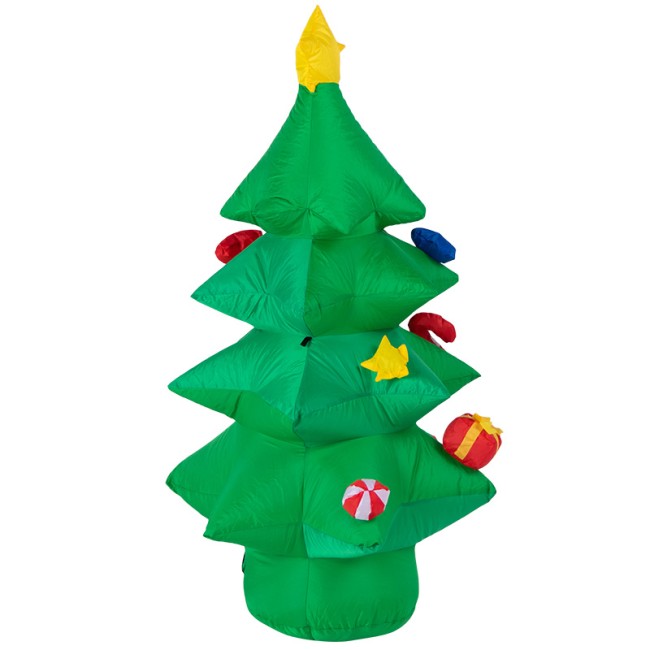 3D фигура надувная Ель праздничная, размер 120 см, внутренняя подсветка 3 LED, компрессор с адаптером 12В, IP 65 NEON-NIGHT 3D фигура надувная Ель праздничная, размер 120 см, внутренняя подсветка 3 LED, компрессор с адаптером 12В, IP 65 NEON-NIGHT