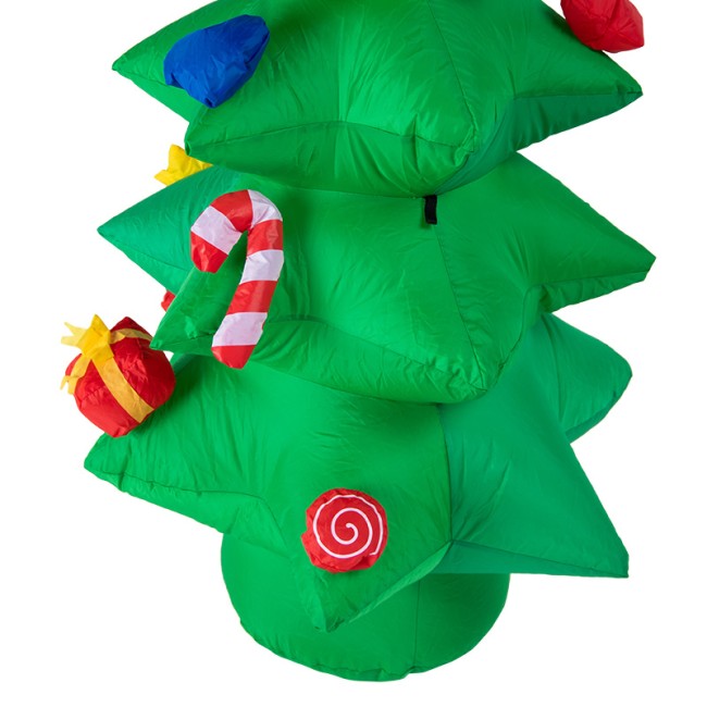 3D фигура надувная Ель праздничная, размер 120 см, внутренняя подсветка 3 LED, компрессор с адаптером 12В, IP 65 NEON-NIGHT 3D фигура надувная Ель праздничная, размер 120 см, внутренняя подсветка 3 LED, компрессор с адаптером 12В, IP 65 NEON-NIGHT