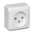 Розетка 1-м ОП Этюд 16А IP20 250В без заземл. без защ. шторок бел. SE PA16-001B Розетка 1-м ОП Этюд 16А IP20 250В без заземл. без защ. шторок бел. SE PA16-001B
