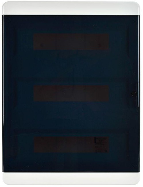 Корпус ЩРН-П-54 TEKFOR IP41 черн. прозр. дверь пластик. IEK TF5-KP12-N-54-41-K01-K03
