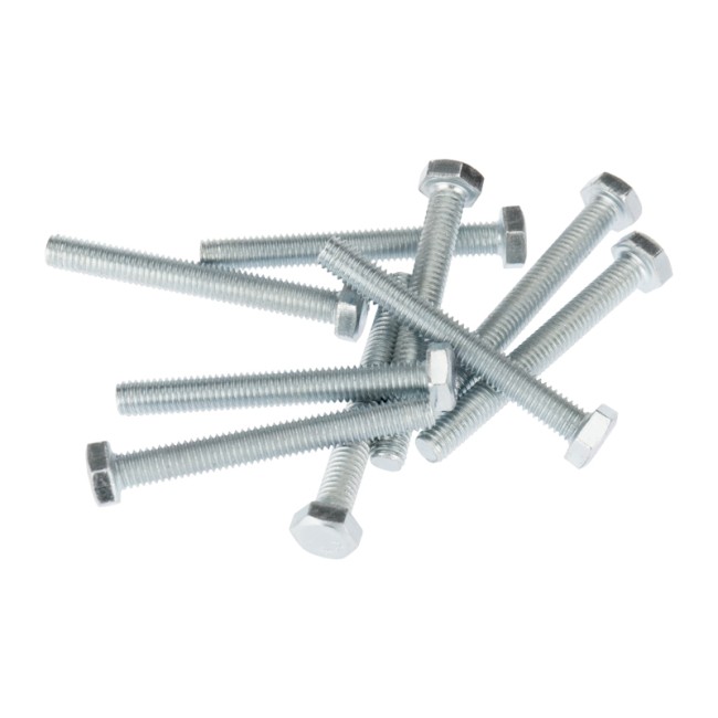 Болт шестигранный DIN 933, 6х50 короб (20 шт/уп) KRANZ