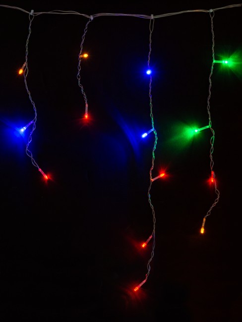 Гирлянда светодиодная "Бахрома" 1,9х0,5 м, 68LED, многоцветн., 8 режимов, 250 В, IP20, TDM Гирлянда светодиодная "Бахрома" 1,9х0,5 м, 68LED, многоцветн., 8 режимов, 250 В, IP20, TDM