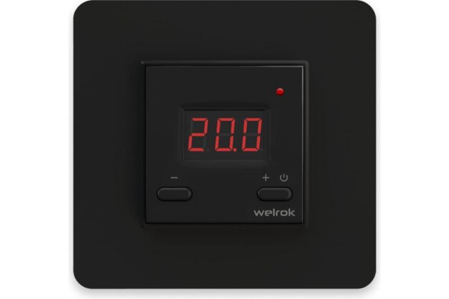 Терморегулятор для теплого пола st bk Welrok 4660251140564 Терморегулятор для теплого пола st bk Welrok 4660251140564