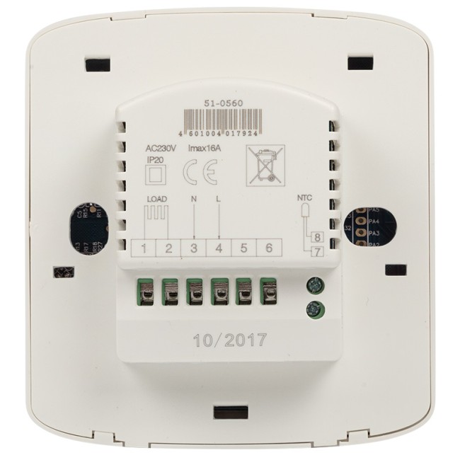 Терморегулятор R860XT с дисплеем и автоматическим программированием REXANT Терморегулятор R860XT с дисплеем и автоматическим программированием REXANT