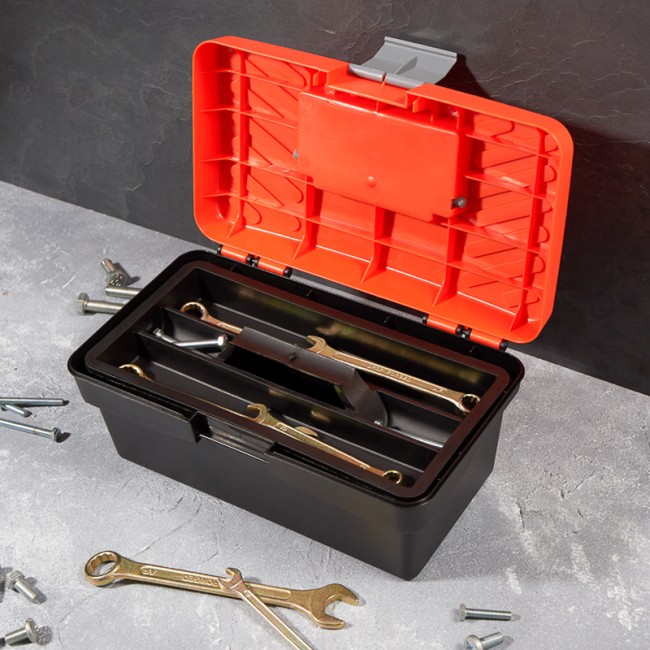 Ящик пластиковый для инструмента PROconnect, 285х155х125 мм Ящик пластиковый для инструмента PROconnect, 285х155х125 мм