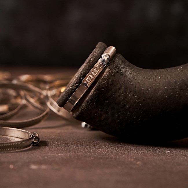 Хомут червячный 70-90-0,7 мм, (упак. 25 шт)  REXANT