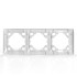 Рамка 3-м AVA бел. TOKOV LIGHT TKL-AV-RM3-C01