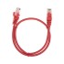 Патч-корд U/UTP, CAT 5e, RJ45-RJ45, 26AWG, LSZH, красный, 0,5м  REXANT