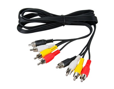 Шнур 4 RCA - 4 RCA, 1,5м, черный REXANT Шнур 4 RCA - 4 RCA, 1,5м, черный REXANT