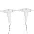 Гирлянда Светодиодный Дождь 2х1,5м, 192 LED ТЕПЛЫЙ БЕЛЫЙ, прозрачный ПВХ, IP65, постоянное свечение, 230В соединяется NEON-NIGHT (нужен шнур питания 303-500-1)