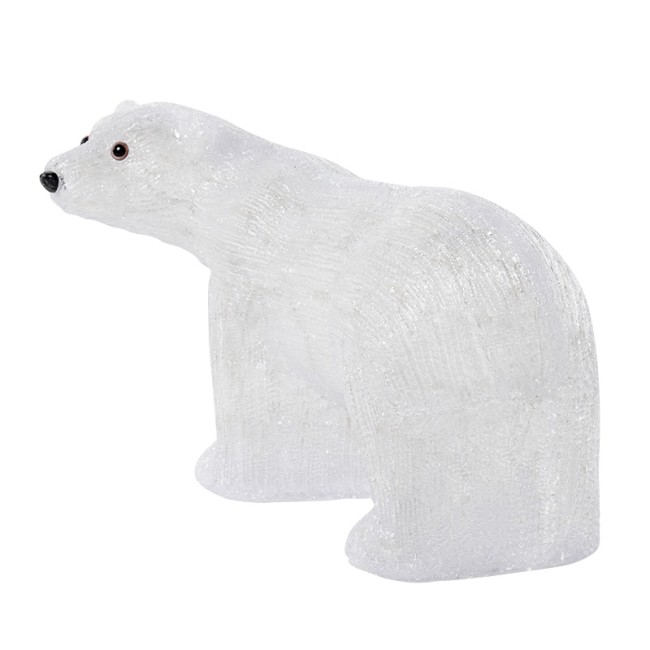 Акриловая светодиодная фигура Мишка 60 см, 200 светодиодов, IP65, понижающий трансформатор в комплекте NEON-NIGHT Акриловая светодиодная фигура Мишка 60 см, 200 светодиодов, IP65, понижающий трансформатор в комплекте NEON-NIGHT