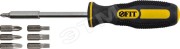 Отвертка 6 CrV бит, прорезиненная ручка