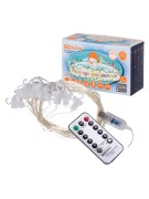 Гирлянда светодиодная "Роса - занавес" 2х2 м, 200LED, белый, ПДУ, USB, IP20, TDM Гирлянда светодиодная "Роса - занавес" 2х2 м, 200LED, белый, ПДУ, USB, IP20, TDM