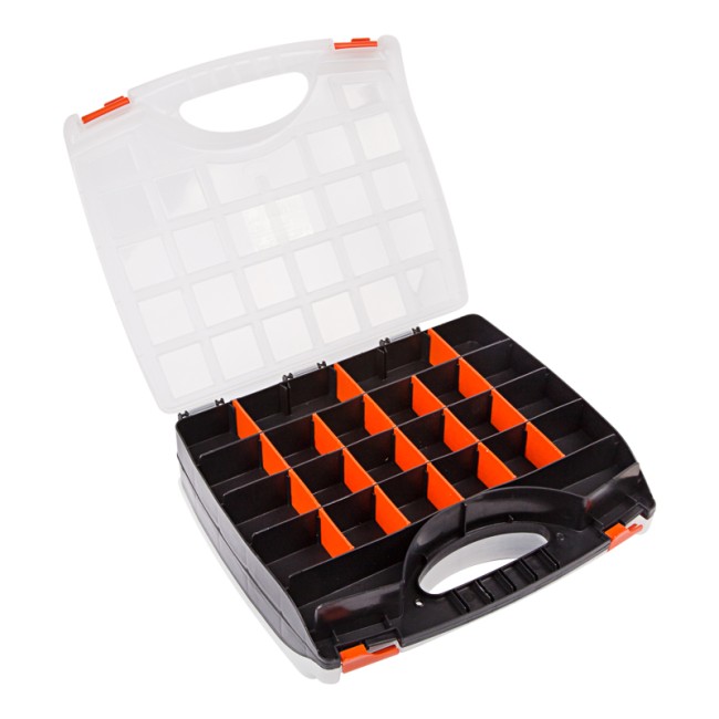 Ящик пластиковый универсальный (двойной) PROconnect, 325х280х85 мм Ящик пластиковый универсальный (двойной) PROconnect, 325х280х85 мм