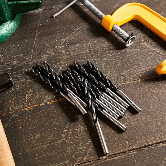 Сверло по металлу 7,0х109х69 мм HSS (10 шт. в упаковке) DIN 338 Kranz