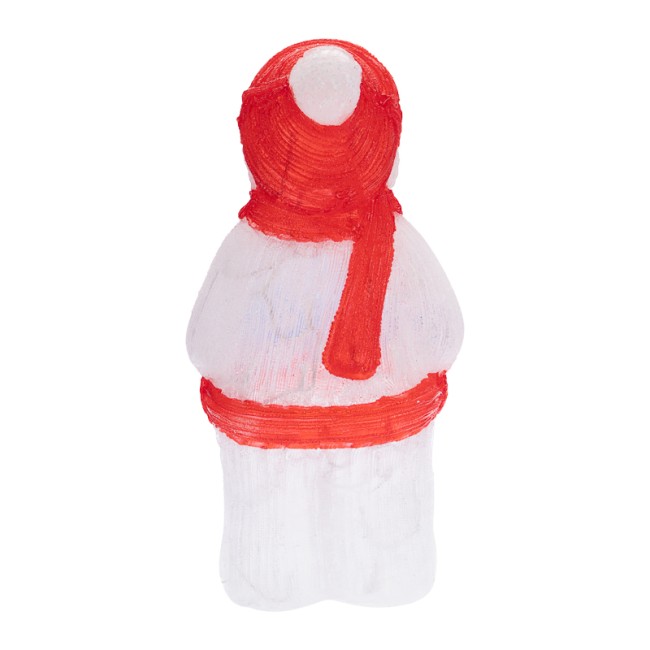 Акриловая светодиодная фигура Снеговик в синих варежках 31х25х59 см, IP65, понижающий трансформатор в комплекте NEON-NIGHT Акриловая светодиодная фигура Снеговик в синих варежках 31х25х59 см, IP65, понижающий трансформатор в комплекте NEON-NIGHT