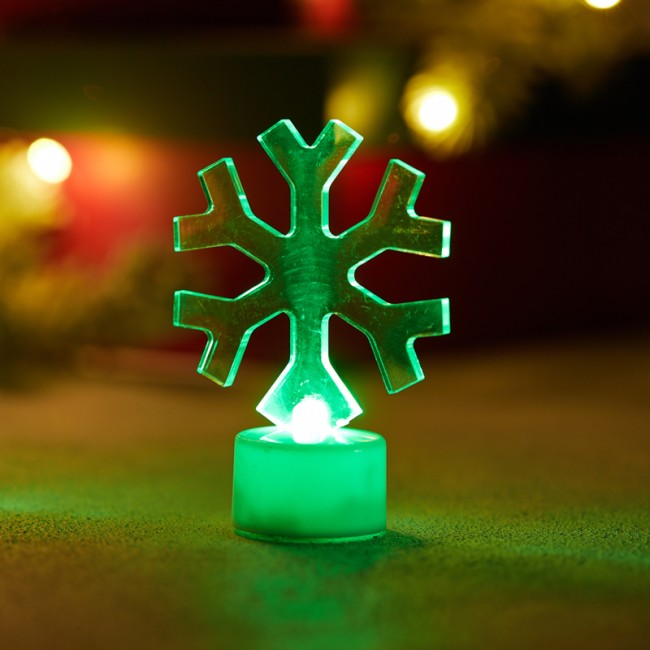 Фигура светодиодная на подставке Снежинка, RGB Фигура светодиодная на подставке Снежинка, RGB