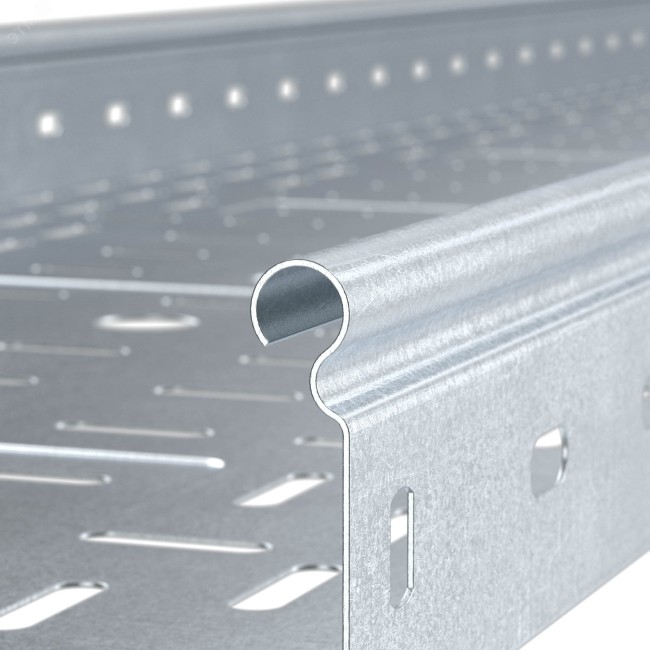 Лоток перфорированный 300х50х3000 0.7мм S3 Лоток перфорированный 300х50х3000 0.7мм S3