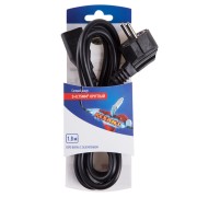 Шнур сетевой Евро 3*0.75мм² 1.8М (PE) (с заземлением) REXANT Шнур сетевой Евро 3*0.75мм² 1.8М (PE) (с заземлением) REXANT