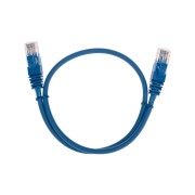 Патч-корд U/UTP, CAT 5e, RJ45-RJ45, 26AWG, LSZH, синий, 0,5м REXANT Патч-корд U/UTP, CAT 5e, RJ45-RJ45, 26AWG, LSZH, синий, 0,5м REXANT