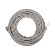 Патч-корд S/FTP CAT 6A (10G), RJ45-RJ45, 28AWG, LSZH, серый, 10м REXANT