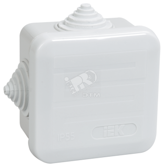 Коробка распределительная  КМ41236 70х70х40мм IP44 для наружного монтажа