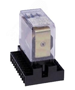 РПУ-2М-211-6040-У3, 220В/50Гц, под винт, 6А, 4р, IP40, реле промежуточное  (ЭТ)