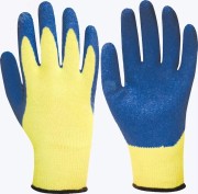 Перчатки х/б со вспененным латексным покрытием 10'' Перчатки х/б со вспененным латексным покрытием 10''