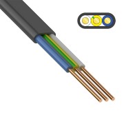 Кабель силовой медный ВВГ-Пнг(А) 3x1,5 мм² 100 м, ГОСТ 31996-2012, ТУ 16-705.499-2010 Кабель силовой медный ВВГ-Пнг(А) 3x1,5 мм² 100 м, ГОСТ 31996-2012, ТУ 16-705.499-2010