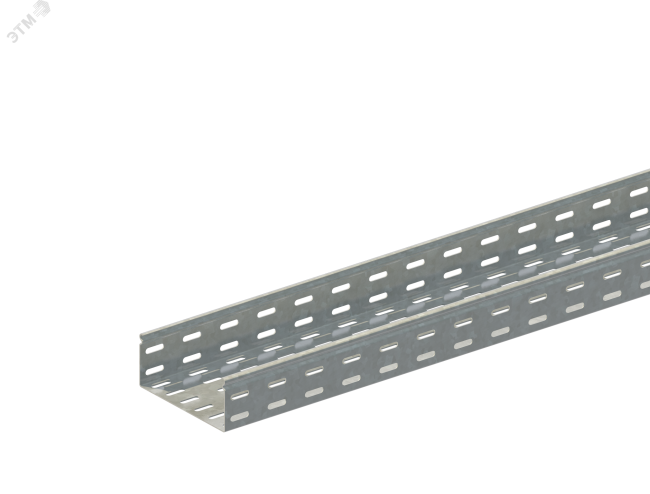 Лоток прямой замковый перфорированный ЛМс-ПЗ 150х150-1,2ц УТ2,5 (L=2000мм)