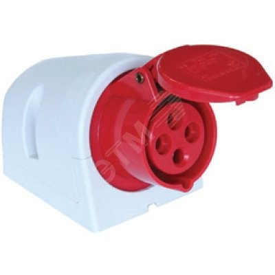 Розетка наружная IP44 16A 3P+E 400V