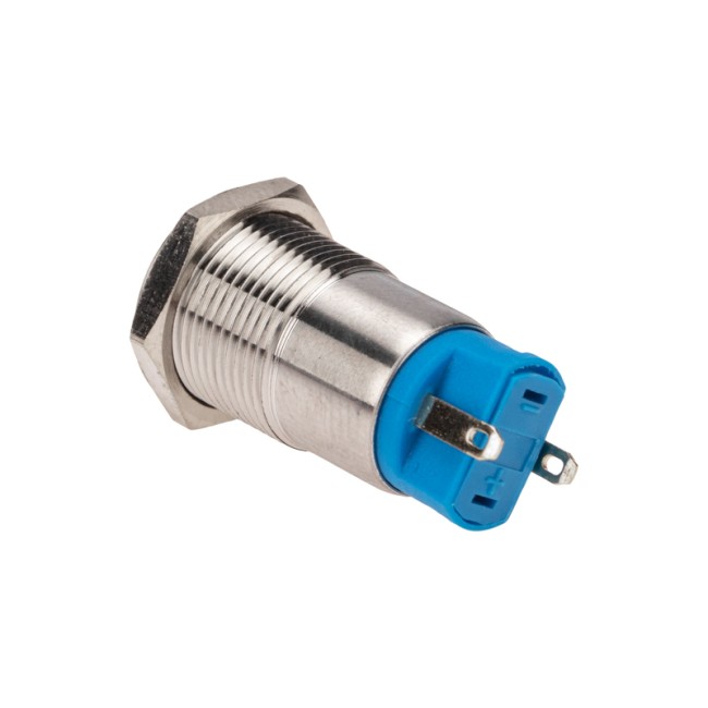 Кнопка антивандальная Ø12 Б/Фикс (2с) OFF-(ON) выпуклая (A12-B2) REXANT Кнопка антивандальная Ø12 Б/Фикс (2с) OFF-(ON) выпуклая (A12-B2) REXANT