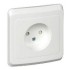 Розетка 1-м СП Этюд 16А IP20 250В без заземл. защ. шторки бел. SE PC16-002B Розетка 1-м СП Этюд 16А IP20 250В без заземл. защ. шторки бел. SE PC16-002B