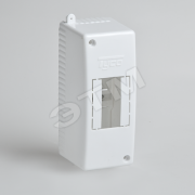 Щит распределительный навесной ЩРн-П-2 IP30 пластиковый белый без двери Tyco