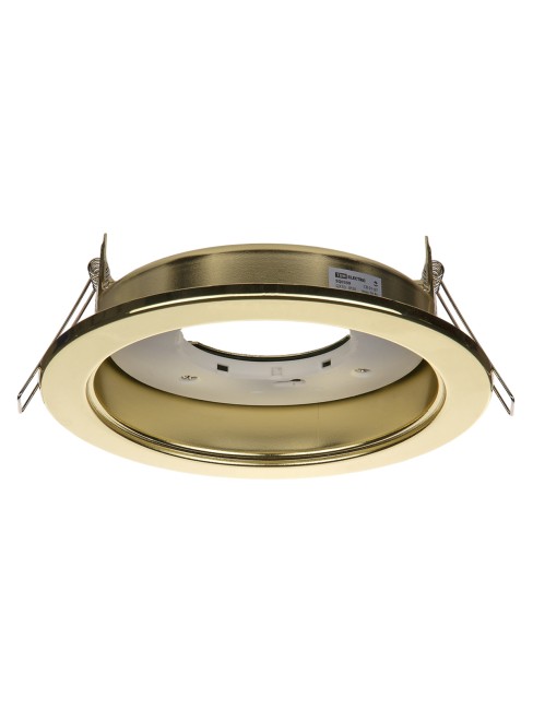 Светильник встраиваемый СВ 01-07 GX70-H5, 220 В, 50 Гц, без рефл., золото, TDM Светильник встраиваемый СВ 01-07 GX70-H5, 220 В, 50 Гц, без рефл., золото, TDM